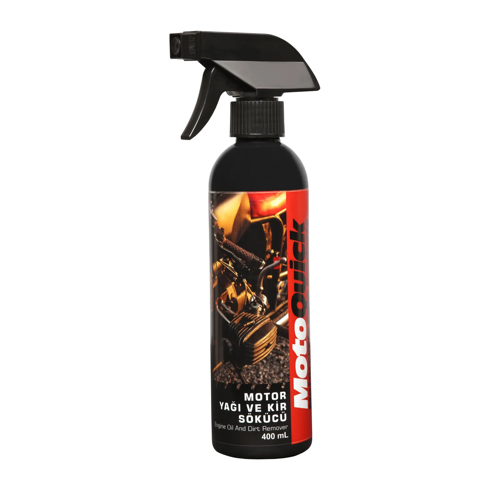 Motor Yağı ve Kir Sökücü 400 ml · MotoQuick