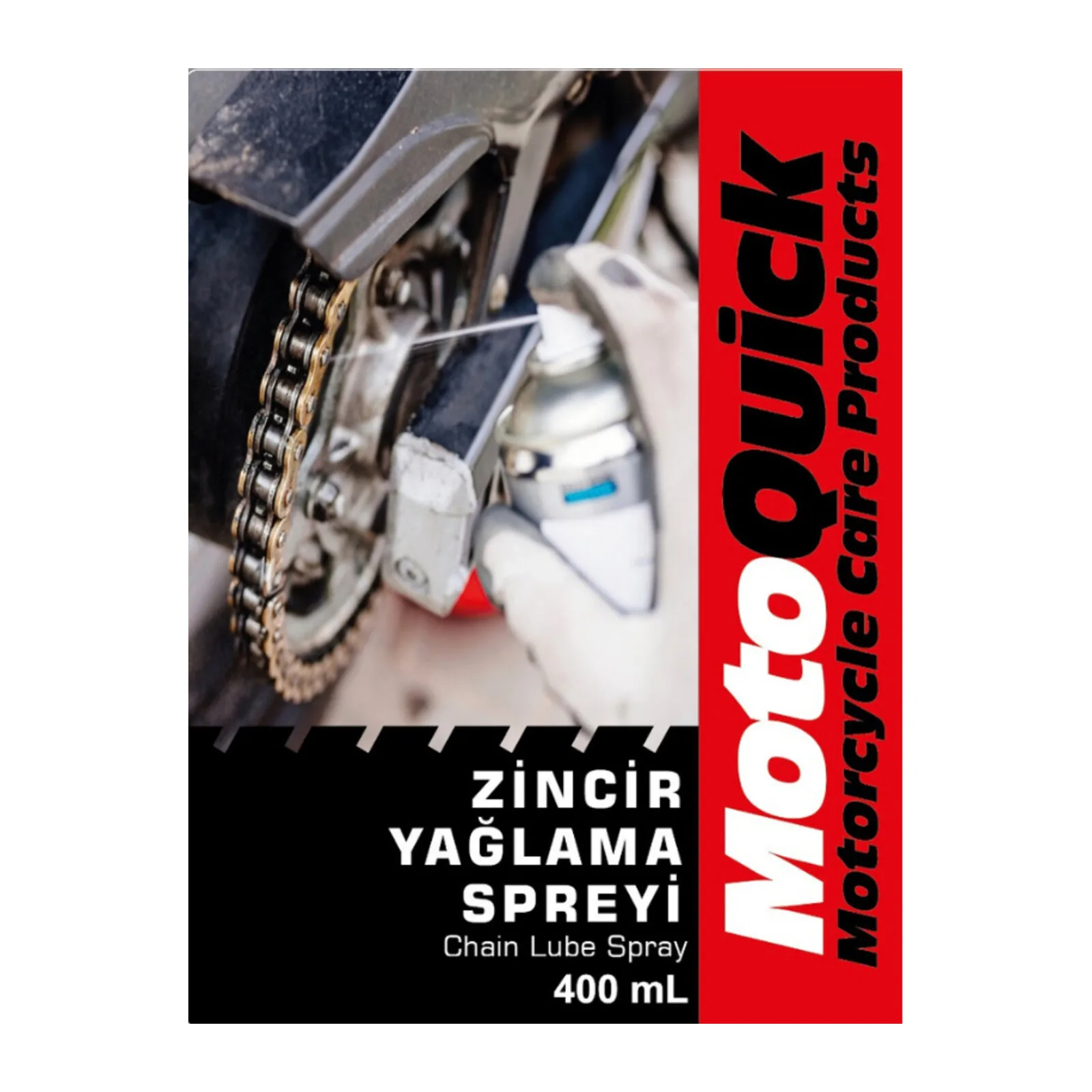 Y1 Zincir Yağlayıcı 400 ml · görsel 2 · MotoQuick